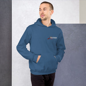 Open image in slideshow, Round logo Unisex Hoodie
